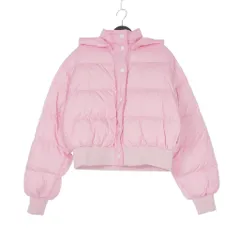 エムエスジーエム MSGM 19AW GIUBBINO DOWN JACKET ショート ダウンジャケット ブルゾン 長袖 40 ライトピンク 2741MDH16X 国内正規のサムネイル