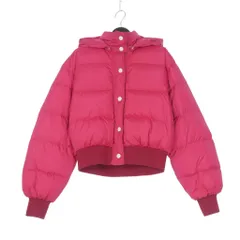 エムエスジーエム MSGM 19AW GIUBBINO DOWN JACKET ショート ダウンジャケット ブルゾン 長袖 38 ピンク 2741MDH16X 国内正規のサムネイル