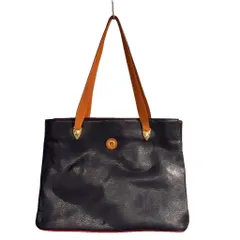 LaTourEiffel トートバッグ レザー 紺 ネイビー ■GY99のサムネイル