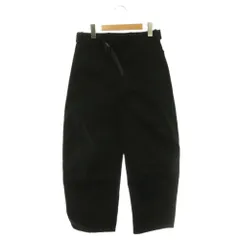 ルメール LEMAIRE TWISTED BETED PANTS デニムパンツ ジーンズ クロップド XXS ブラック /CX ■OS ■SHのサムネイル