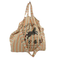 DAYLILY HAPPY BAG 2026 福袋限定 バッグ 2WAY トート ショルダー ナイロン 総柄 プリント ベージュ /FFのサムネイル