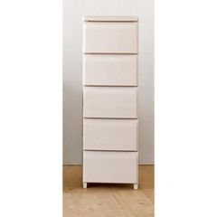 ds-チェスト 収納家具 〔M5段 ベージュ〕 タンス 工具不要 簡単組み立て ROOM＆HOME デイリー 組立式 引き出し