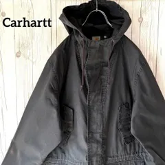 Carhartt カーハート　フード付 ブルゾンジャケット　メンズXLサイズ　グレー ジャンバー アウター 23-629-44のサムネイル