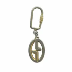 グッチ GUCCI キーホルダー ストラップ チャーム ロゴ シルバー色 ■GY18 /MQ ■OHのサムネイル