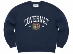 COVERNAT ネイビー 起毛 スウェット Mのサムネイル