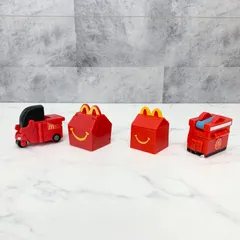 マクドナルド ハッピーセット おもちゃ 4点セット まとめ売り ロボ ミニチュアのサムネイル