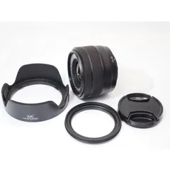 送料無料 動作確認済 FUJIFILM XC 15-45mmF3.5-5.6 OIS PZ レンズ JJCフード付 フジフイルムのサムネイル