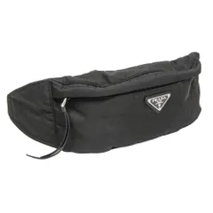 プラダ(Prada) Re-Nylon ウエストポーチ メンズ,レディース ナイロン ウエストバッグ,ボディバッグ ブラックのサムネイル