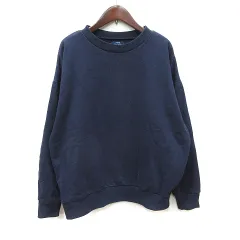 アイテムズ アーバンリサーチ ITEMS URBANRESEARCH トレーナー L 紺 ネイビー /YIのサムネイル