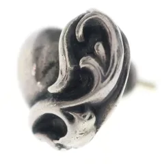 CHROME HEARTS (クロムハーツ) STUD HEART ハート スタッドピアス シルバー BCA112のサムネイル