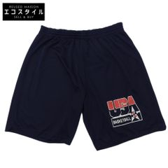 mastermind　マスターマインド　美品 NBA バスケット ショート パンツ ボトムス メンズ ネイビー L　L