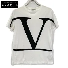 VALENTINO　ヴァレンティノ　SV3MG02T5F6 ホワイト コットン ロゴ Tシャツのサムネイル