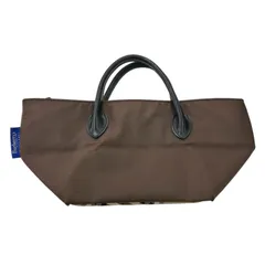 186005 現状品 BURBERRY BLUE LABEL バーバリーブルーレーベル ノバチェック ハンドバッグ ミニトート レディースのサムネイル