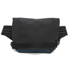 ボッテガ・ヴェネタ(Bottega Veneta) BELT BAG PAPER TOUCH NYLON 574353 VBOU1 レディース,メンズ ナイロン ウエストバッグ,ボディバッグ ブラック,ブルーのサムネイル