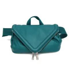 ボッテガ・ヴェネタ(Bottega Veneta) ビーク ベルトバッグ 659419 メンズ,レディース レザー ウエストバッグ,ショルダーバッグ ブルーグリーンのサムネイル