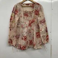 PINK HOUSE ピンクハウス シャツ、ブラウス 長袖 長袖シャツ プリントシャツ ノーカラーシャツのサムネイル