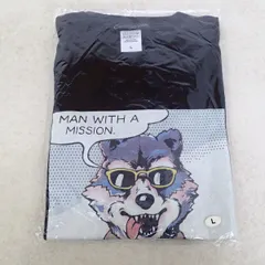 未開封 MAN WITH A MISSION Tシャツ Candy Stripper Lサイズ 黒【IOのサムネイル