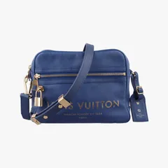ルイヴィトンLouis Vuittonフライト パナーム パナームライン ブルー スムースレザー M45509 SP0039のサムネイル