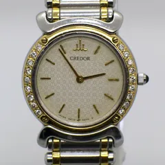 SEIKO 5A70-0210 クレドール 18KT/ダイヤベゼル リネアクルバのサムネイル