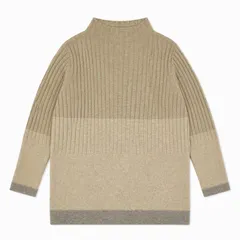 GAVI DI GAVI カシミヤ タートルネックニット 9F ベージュのサムネイル