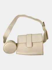 one after another NICE CLAUP ワンアフターアナザーナイスクラップ ショルダーバッグ アイボリー レディースのサムネイル