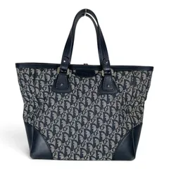 ●ジャンク品・ファスナー不良●Christian Dior クリスチャンディオール トロッター柄 トートバッグ 15-BO-0045のサムネイル