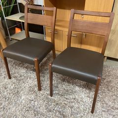 良品】Chitano karimoku ダイニングチェア 2脚セット① - メルカリ