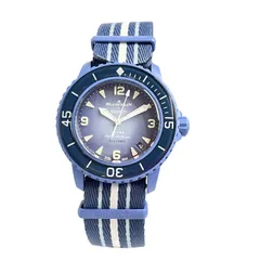 Blancpain ブランパン Swatch スウォッチ SO35A100 スキューバ 50 ファゾムズ アトランティック オーシャン 腕時計 自動巻き 中古 T11488622のサムネイル