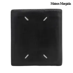 美品 メゾンマルジェラ Maison Margiela S35UI0507 4ステッチ フォールデッド ウォレット 黒 ブラック 箱付きのサムネイル