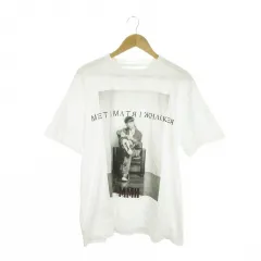 ビカムツリー BECOME TREE × TAKUYA∞ MMH Photo Tシャツ XL 白 ホワイト プリント 半袖 /AO10 ■GY01のサムネイル