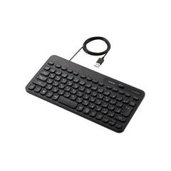 ds-エレコム 有線ミニキーボード ブラック TK-CM10UMKBK