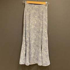 GLACIER グラシア 573-24-8545 マーメイドスカート ボトムス ブルー【中古】 レディース