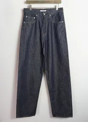 美品 26SS AURALEE オーラリー HARD TWIST DENIM WIDE PANTS ハード ツイスト ワイド デニム パンツ ジーンズ A00P03DM 紺 5106Q♪のサムネイル