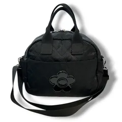 MARY QUANT マリークワント 2WAY キルティングショルダーバッグ デイジー ブラック 黒 レディース 通年 ゴーゴー古着マルイファミリー溝口店 24 No.1020のサムネイル