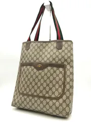 GUCCI　オールドグッチ　トートバッグ　肩掛け　GGスプリーム　シェリーライン　2986のサムネイル