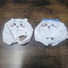 かぶりもの  ちいかわ  猫のかぶりもの  ちいかわ、ハチワレ  2個セット  未使用品  長期保管品  A748のサムネイル