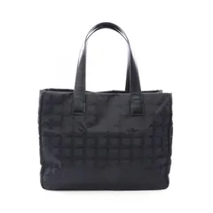 シャネル CHANEL トートバッグ ニュートラベルラインMM A15991 ブラック ナイロン レザー ニュートラベルライントートMM レディース Used Aのサムネイル