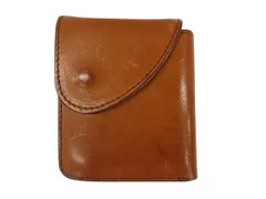 エンダースキーマ Hender Scheme レザー2つ折り財布 ウォレット 本革 茶色 ブラウンのサムネイル