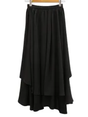 キャンディストリッパー Candy Stripper SWOON LONG SKIRT ティアード ロング スカート S ブラック 黒 ボトムスのサムネイル