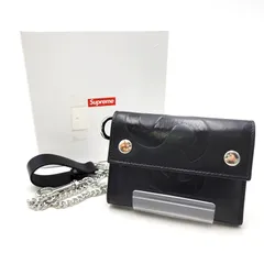【中古品】Supreme シュプリーム LEATHER CHAIN WALLET レザーチェーンウォレット 財布 【200-260329-as-05-izu】のサムネイル