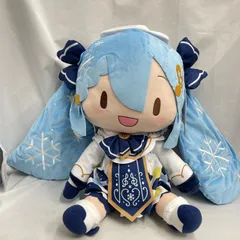 中古】雪ミク2021 どでかジャンボふわふわぬいぐるみ[79] - メルカリ