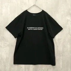 ROPE' PICNIC ロペピクニック カットソー　Tシャツ 38 ブラック系 ラ・ヴェリタ古着 260805-1034　レディース　ロゴのサムネイル