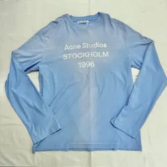 新品未使用　T-SHIRT UX-TSHI000016　アクネストゥディオス　アクネ　Acne studios　ロンT ブルー　フェードのサムネイル