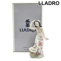 リヤドロ LLADRO 希少 置物 アロハ ハワイ限定 南国の香り レイ 少女 010.01478 白 マルチカラー ポーセリン 磁器 レディース 6W000のサムネイル