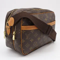 ★3日以内返品可★  LOUIS VUITTON ルイ・ヴィトン モノグラム リポーターPM M45254 ショルダーバッグ ブラウン ベージュ コーティングキャンバス レザー レディースのサムネイル