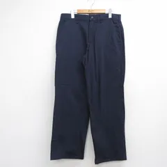 W35/古着 レッドキャップ ワーク パンツ メンズ コットン ネイビー 26aug03のサムネイル