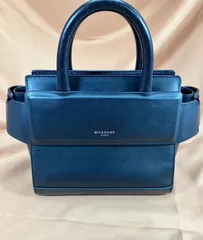 GIVENCHY ジバンシィ ホライゾン ナノ レザー ハンドバッグ ブラックのサムネイル