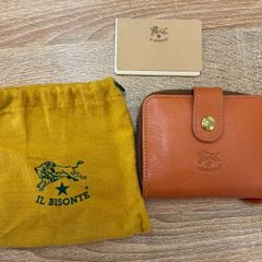 1336 新品未使用 イルビゾンテ IL BISONTE 二つ折り財布 ブラウン 1336 新品未使用 イルビゾンテ IL BISONTE 二つ折り財布 ブラウン