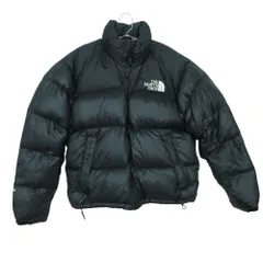 THE NORTH FACE ザ・ノースフェイス ダウンジャケット 700フィル ヌプシ ブルゾン アウター ジップアップ サイズS ブラック S レディース 【中古】のサムネイル