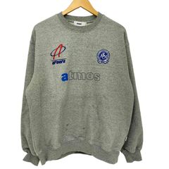 アトモス atmos Uniform Crewneck Sweatshirt ユニフォームクルーネックスウエットシャツ メンズ JPN：M 